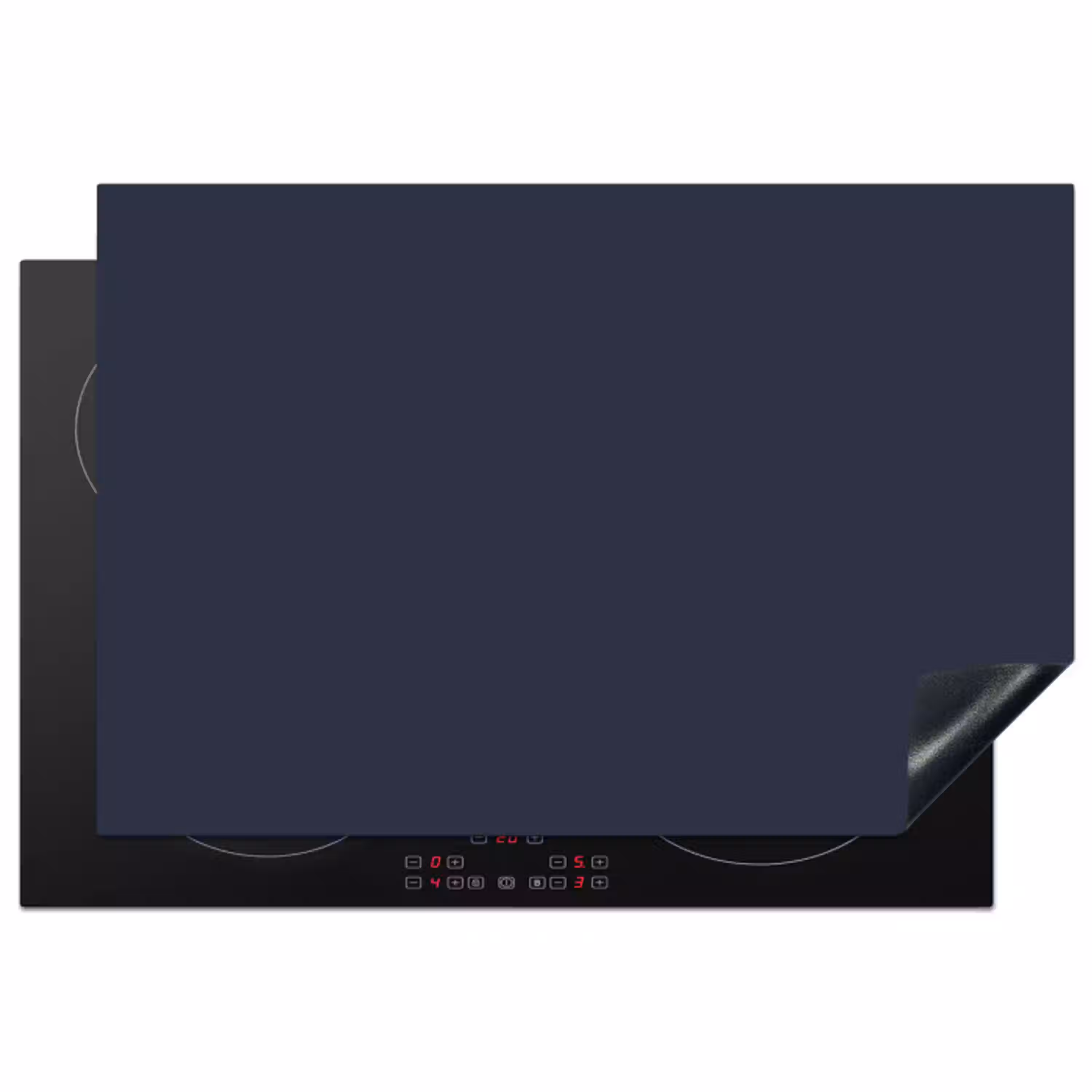 Midnight - Swing - Blauw Inductie beschermer vinyl 3mm klein 276 -3d