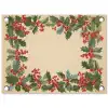 Hulstrand - Bessen - Beige tuinposter los doek klein -3d
