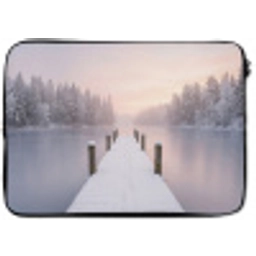 Steiger - Meer - Mist - Winter - Serene laptophoes neopreen klein -zkaufland3dotto