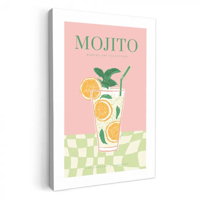 Zomerse Kunst KitchenYeah - Keuken - Canvas klein -3d