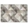 Geometrisch - Motief - Aardetinten Deurmat klein 898 -zkaufland3d