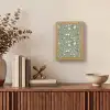 Botanisch - Vogels - Groen Light Box met kabel (Tafellamp) klein 925 -sfeer2