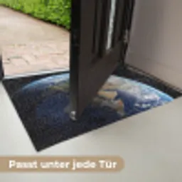 Aarde - Ruimte - Blauw - Groen Deurmat klein -USP_DE