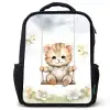 Beer - Baby - Dier - Kinderen Rugzak - Zwart middel -3d