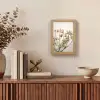 Droogbloemen - Beige - Wit - Planten Light Box met kabel (Tafellamp) klein -sfeer2