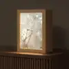 Natuur - Bloemen - Druppels - Regen Light Box met kabel (Tafellamp) klein -z3d_website