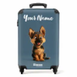 Hylke herder NBS - Handbagage koffer - Kinderen Unisex middel -productfoto_recht