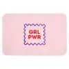 Grl pwr - Roze - Kader Badmat klein -3d