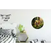 Eekhoorn - Nootje - Gras Wandcirkel aluminium klein -kinderkamer