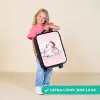 Prinses en eenhoorn op een wolk Kinderkoffer - Zwart klein -sfeer2_UK