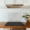 Verweerde Grijze Canvas keuken achterwand spatscherm klein -sfeer2