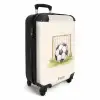 Voetbal in een goal NBS - Handbagage koffer - Volwassenen Unisex middel -productfoto_3d