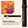 Dahlia - Bloem - Oranje Inductie beschermer vinyl 3mm middel -zzzzzzz-induclip_ES
