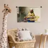 Melkmeisje - Goud - Quotes - Schilderij - Oude meesters Wandkleed katoen klein -wsfeer5_kind