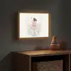 Ballerina - Fee - Roze Light Box met batterij (Wandlamp kind) middel -sfeer5_kind