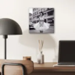 Retro - Vrouw - Zwart - Wit aluminium wit klein -sfeer5