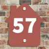 Terracotta - Traditioneel Naambord Huisje klein -sfeer6