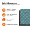 Symmetrisch - Patroon - Blauw Inductie beschermer vinyl 3mm klein 276 -zzzzzzz-td-ups
