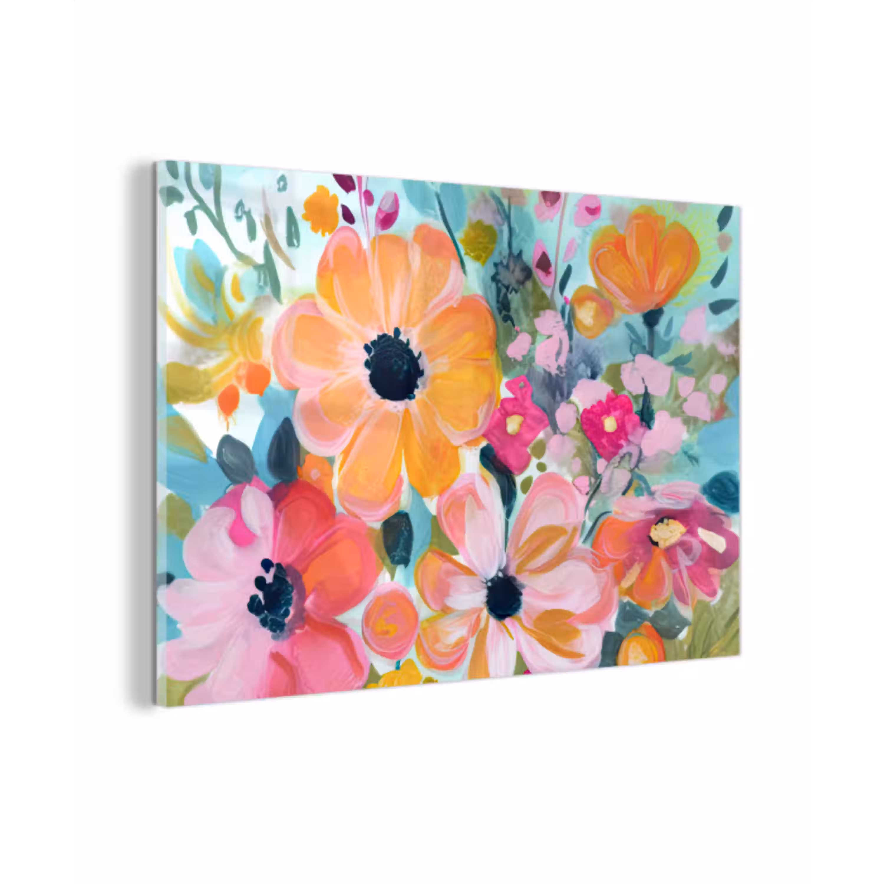 Bloemen - Schilderij - Natuur - Botanisch plexiglas 5mm klein -z3d