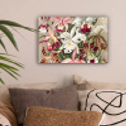 Bloemen - Ernst Haeckel - Vintage - Orchidee canvas 2cm klein -sfeer1