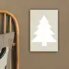 Japandi - Kerstboom - Beige - Kerstversiering canvas 2cm klein -sfeer3