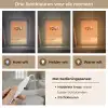 Drank - Oranje - Glitter - Disco Light Box met kabel (Tafellamp) klein -USP_lichtkleurNL