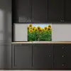 Zonnebloemen - Geel - Natuur keuken achterwand 2 middel -sfeer1