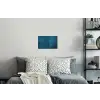 Natuursteen - Beton - Steen - Blauw Muursticker klein -slaapkamer