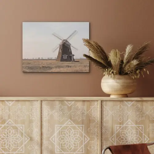 Windmolens - Landschap - Veld PET vilt klein -sfeer4
