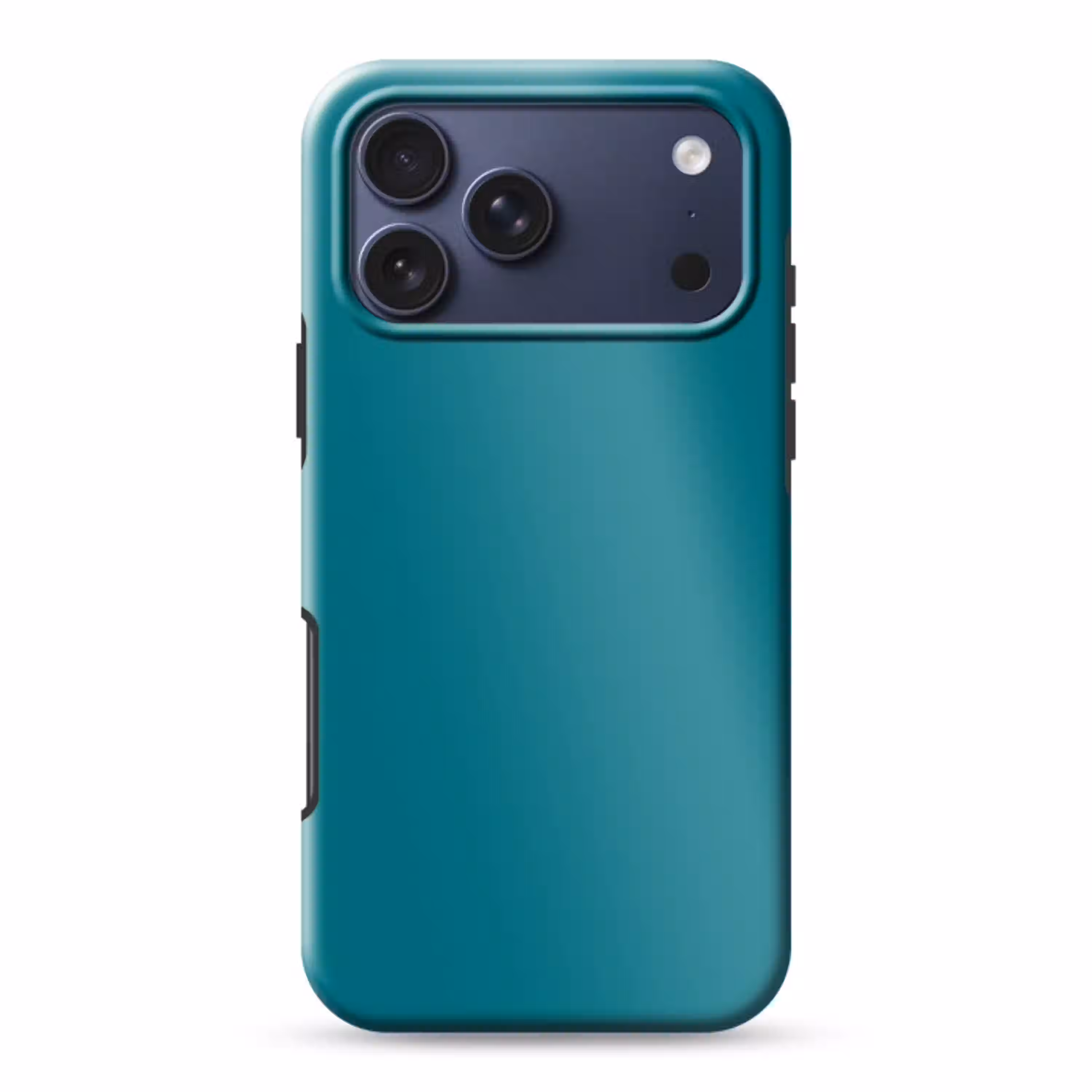 Tropical - Peacock - Blauw Toughcase MagSafe Apple iPhone 17 Pro Max klein 1019 -3d