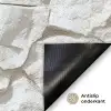 Structuur - Rots - Wit Deurmat klein 898 -antislip_NL