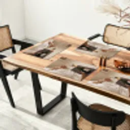 Champagne - Bed - Bubbels Placemat vinyl groot -zzsfeer4_Kitchenyeah-website