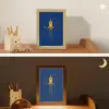 Raket - Blauw - Sterren Light Box met kabel klein -sfeer3_kind