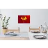 Bloem - Goud - Glazen Muursticker klein -eettafel