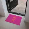 Oh la la - Roze - Oranje - Minimalistisch Deurmat klein -sfeer5