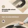 Boog -  Strepen - Minimalistisch - Zwart Inductie beschemer met haakjes klein -ky-schoon-nl
