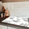 Aap - Oerwoud - Grijs Inductie beschermer vinyl 3mm klein 276 -sfeer3