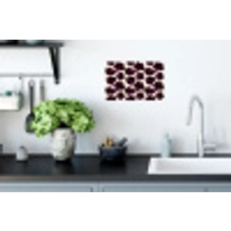 Bloemen - Aquarel - Paars Muursticker klein 286 -keuken