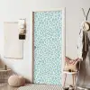 Giraf - Modern - Blauw deurposter klein 289 -sfeer6