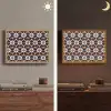 traditioneel - Element - Kleurrijk Light Box met batterij (Wandlamp) middel 907 -sfeer3