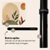 Vormen - Rond - Bladeren - Beige Inductie beschermer vinyl 3mm middel -zzzzzzz-induclip_NL