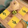 Cactus - Groen - Minimalistisch Placemat vinyl groot -zzsfeer5_Kitchenyeah-website