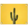 Cactus - Groen - Minimalistisch tuinposter los doek klein -3d