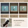 Parkiet - Vogel - Koksmuts - Cute Light Box met batterij (Wandlamp) middel -USP_lichtkleurNL