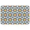 Klassiek - Geometrisch - Blauw Badmat klein 997 -3d