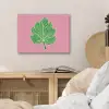 Blad - Groen - Illustratie - Minimalistisch PET vilt klein -sfeer3