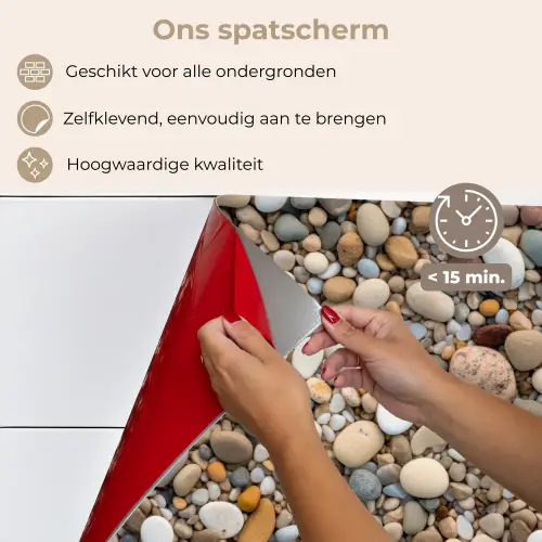 Kleine - Grote - Stenen keuken achterwand spatscherm klein 900 -spatscherm_NL