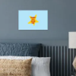 Ster - Today is a good day - Blauw poster papier klein -sfeer2