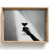 Lichtinval - Wijn - Rood - Glas Dienblad Rechthoek middel -z3d_shopping