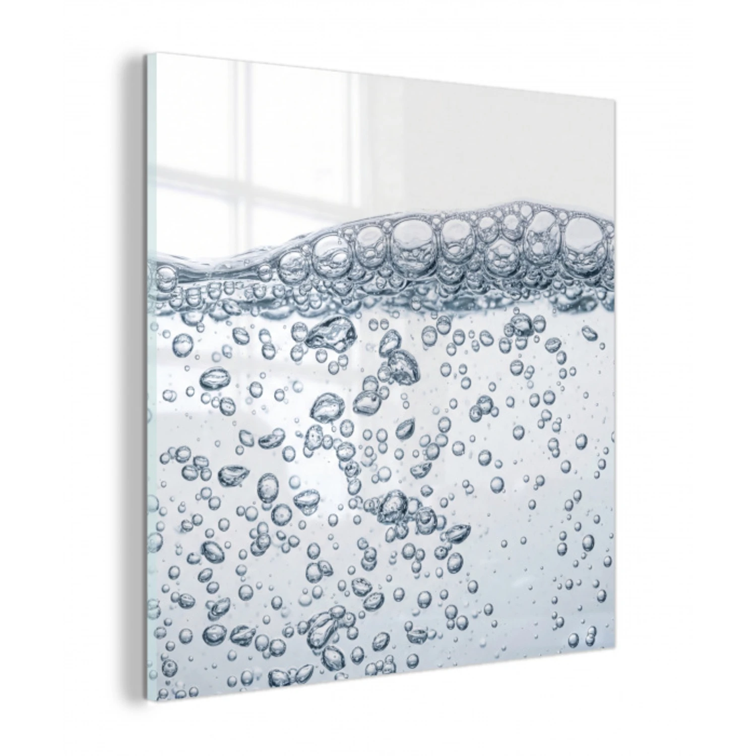 Luchtbellen - Water - Dynamisch plexiglas 5mm klein -z3d